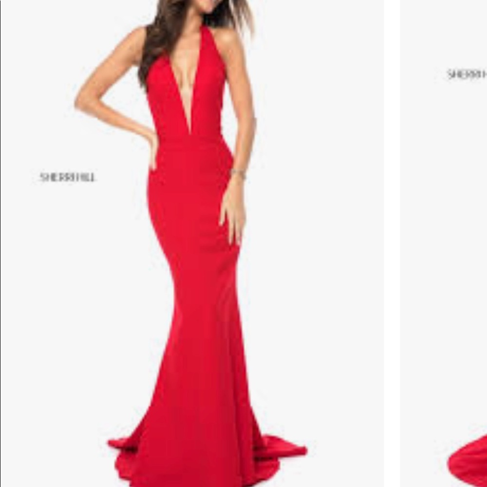 Jovani red gown